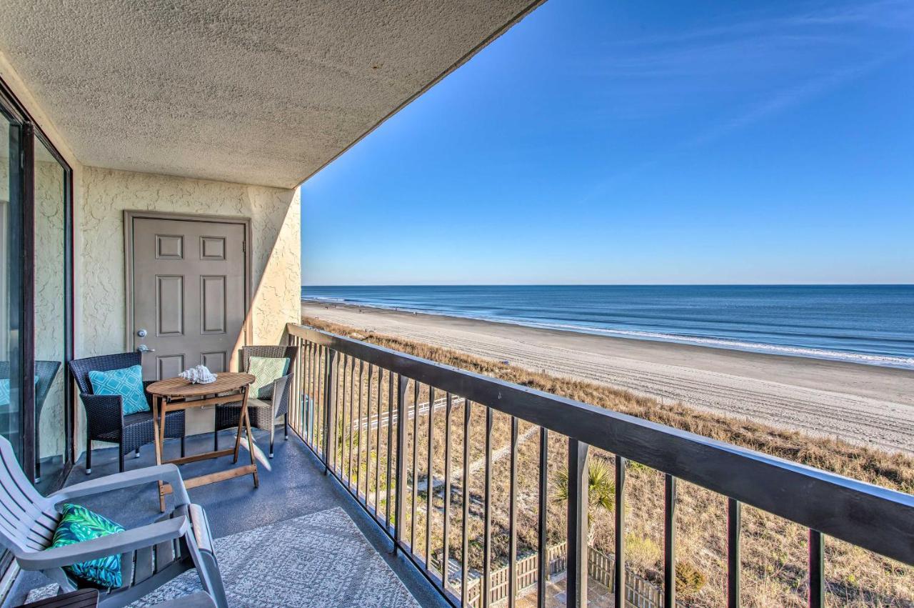 Luxury Myrtle Beach Condo Oceanfront With Hot Tub! 外观 照片