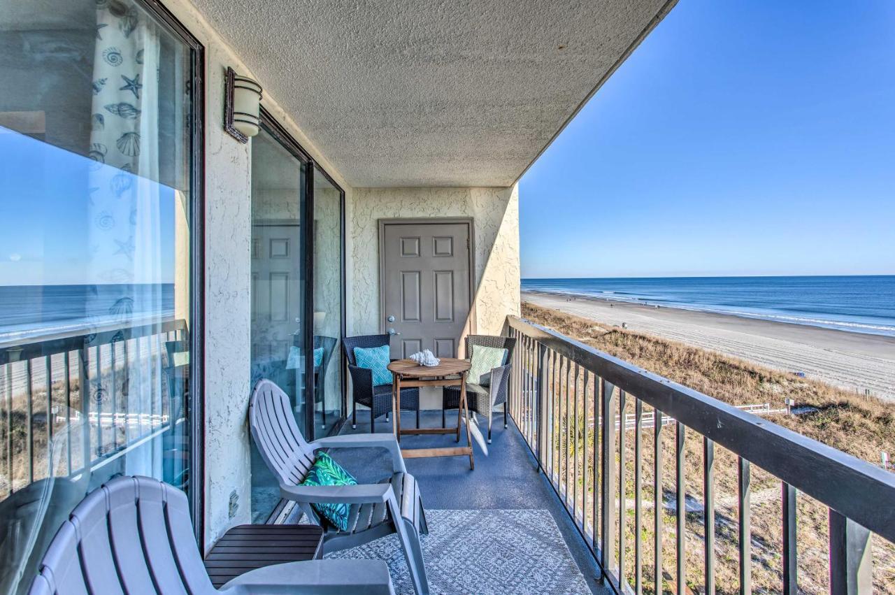 Luxury Myrtle Beach Condo Oceanfront With Hot Tub! 外观 照片